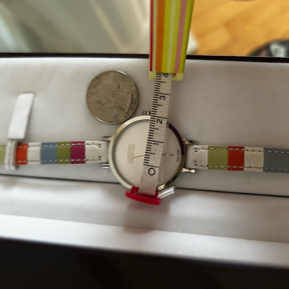Coach Women's Watch with Multicolor Strap - Picture 6 of 6